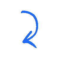 Blue Arrow Sticker by VaynerSpeakers