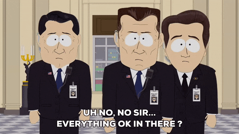secret service questioning GIF by South Park 