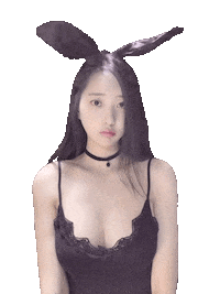 Sad Bunny Sticker by Zennyrt