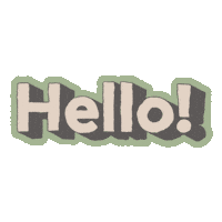 Hello Sticker by Newman's