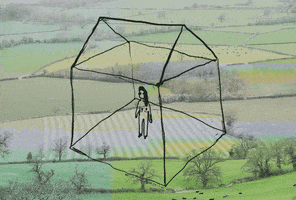 neptunyxa animation illustration woman home GIF