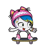 Toikido run skate egg skateboard Sticker