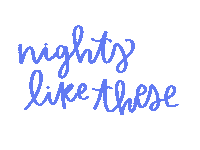 Night Time Stars Sticker