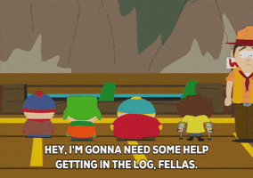 eric cartman ride GIF by South Park 