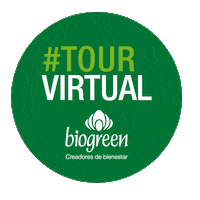 Biogreen Tour Virtual Sticker by Creadores de Bienestar