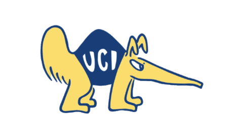 uc irvine peter the anteater Sticker by UCI Athletics