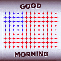 Good Morning Usa GIF by PEEKASSO