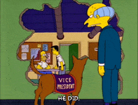 snooping homer simpson GIF