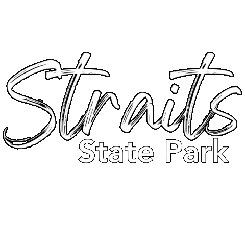 State Park Straits Sticker by State of Michigan