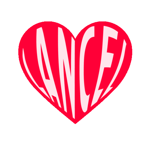 In Love Heart Sticker by Lancel Paris