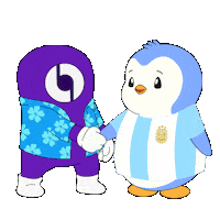 Latin America Cheers Sticker by Pudgy Penguins