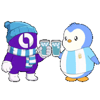 Latin America Cheers Sticker by Pudgy Penguins