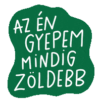mrpitch fu noveny zold kert Sticker