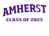 Class Of 2025 Sticker by Amherst College