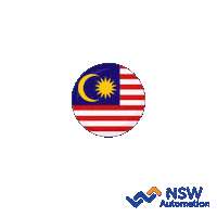 Jalur Gemilang Love Sticker by NSW Automation