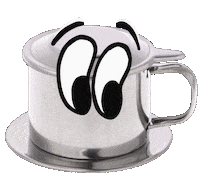 dancefeefer coffee morning eyes caffeine Sticker