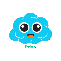 Illustration Rain Sticker by Flocksy