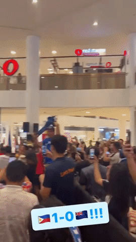 Filipino Fans Celebrate in Manila After Team's Stunning World Cup Win Over Co-Hosts New Zealand