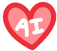 I Love You Kiss Sticker by Ai and Aiko