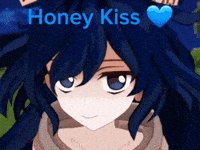 Blush Kiss GIF