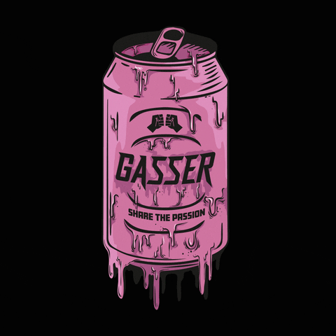 gasserdiariesofficial beer alcohol melt beercan GIF