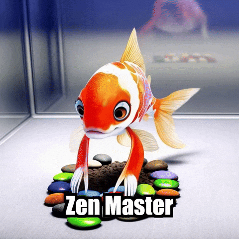 Zen Master Home GIF by TheConfishius