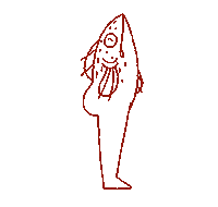 Fitness Fish Sticker