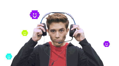 Gamer Noobees Sticker by Nickelodeon International