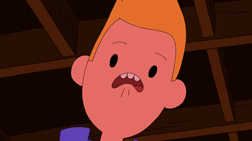 shocked adventure time GIF by Bravest Warriors