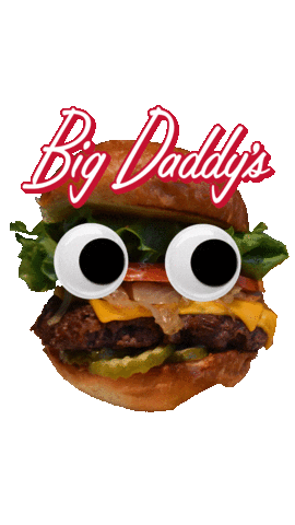 Fun Burger Sticker by Big Daddy's NYC