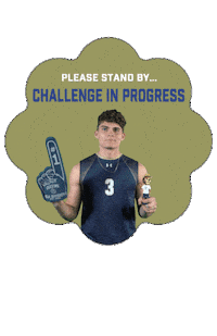 queensathletics rugby quc queens royals its try time Sticker