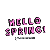 Pink Hello Sticker by Ivo Adventures