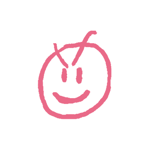 Happy Pink Sticker by boozebud