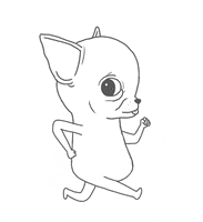 Dog Run GIF by godgwawa