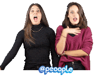 surprised no way Sticker by Peoople