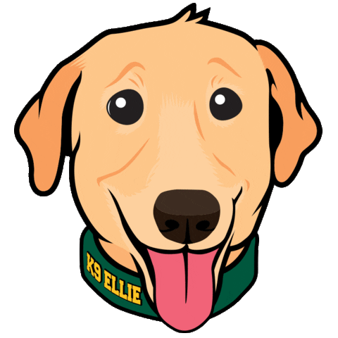 Dog Police Sticker by Brockport