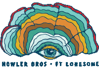 Fort Lonesome Mushroom Sticker by Howler Brothers
