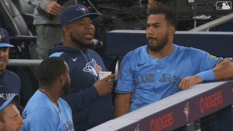 Chatting Blue Jays GIF by Toronto Blue Jays