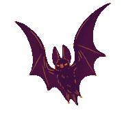 Halloween Flying Sticker by Anne Jotun