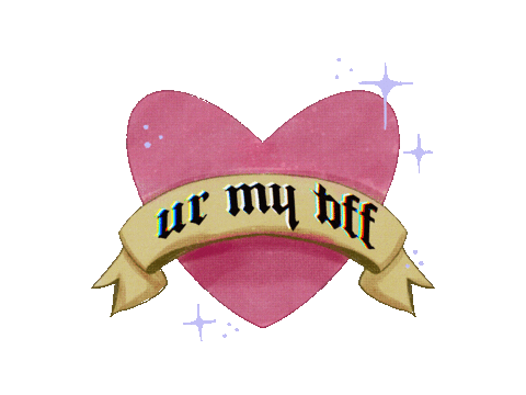 Valentines Day Heart Sticker