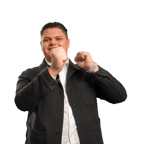 Justen Celebrating Sticker by Filmcreatie