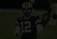 Aaron Rodgers Perfect Timing GIF