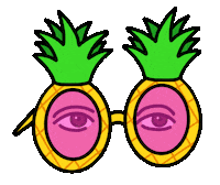 Dog Sunglasses Sticker by BOYS WORLD