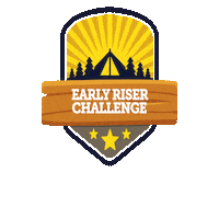 YellowstoneExplorer early riser yellowstone explorer app yellowstone explorer early riser challenge Sticker