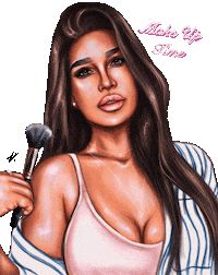 nikolettjuhasz art makeup glam dominikakismua Sticker