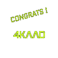 Party Win Sticker by 4KAAD