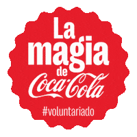 ccep cocacola ccep lamagiadecocacola voluntariadococacola Sticker