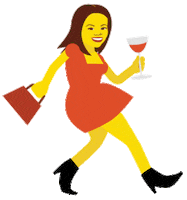 Hot Shot Strut Sticker by onmilwaukee