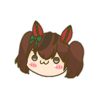 Pretty Derby Horse Sticker by Fluffy the Thunder God 雷神阿毛