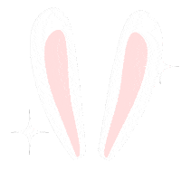 Bunny Rabbit Sticker by Lab Studios